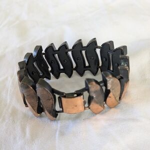 Vintage Art Deco Style Copper Bracelet